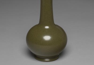 图片[3]-Long-necked vase with tea-dust glaze, Qing dynasty, Qianlong reign (1736-1795)-China Archive